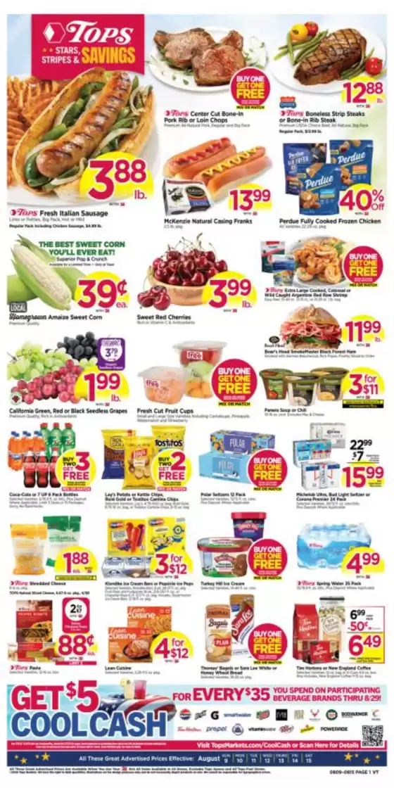 Tops catalogue | Offers for bargain hunters | 2026-08-09T00:00:00.000Z - 2026-08-15T00:00:00.000Z