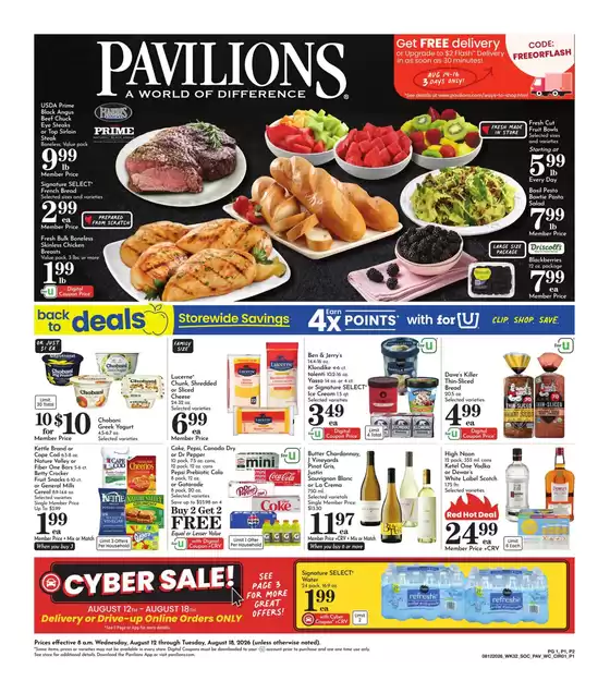 Pavilions catalogue in Buena Park CA | Weekly Ad | 2026-08-12T00:00:00.000Z - 2026-08-18T00:00:00.000Z