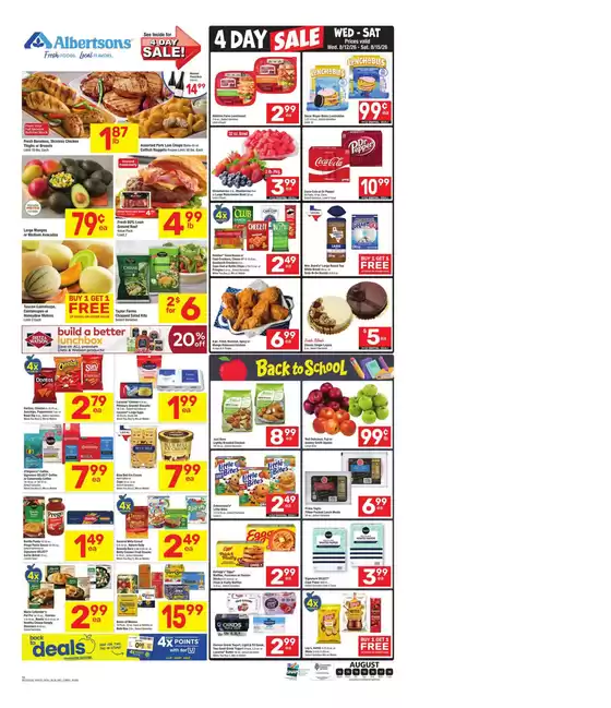 Albertsons catalogue in Lewisville TX | Great offer for bargain hunters | 2026-08-12T00:00:00.000Z - 2026-08-18T00:00:00.000Z