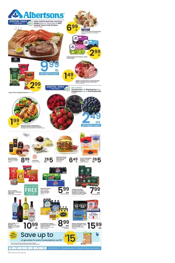 Albertsons catalogue | Discover attractive offers | 2026-08-12T00:00:00.000Z - 2026-08-18T00:00:00.000Z