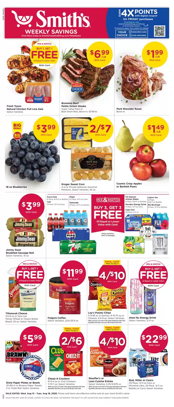 Smith's catalogue | Our best deals for you | 2026-08-12T00:00:00.000Z - 2026-08-18T00:00:00.000Z