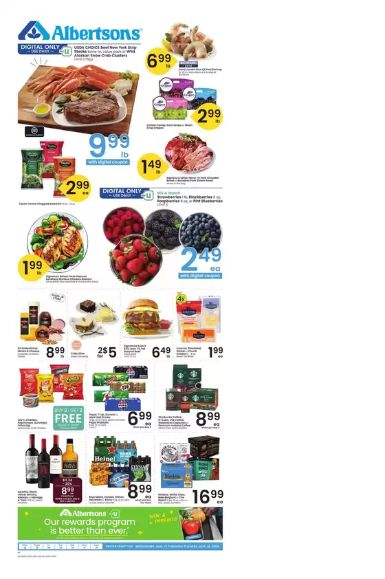 Albertsons catalogue | Top deals and discounts | 2026-08-12T00:00:00.000Z - 2026-08-18T00:00:00.000Z