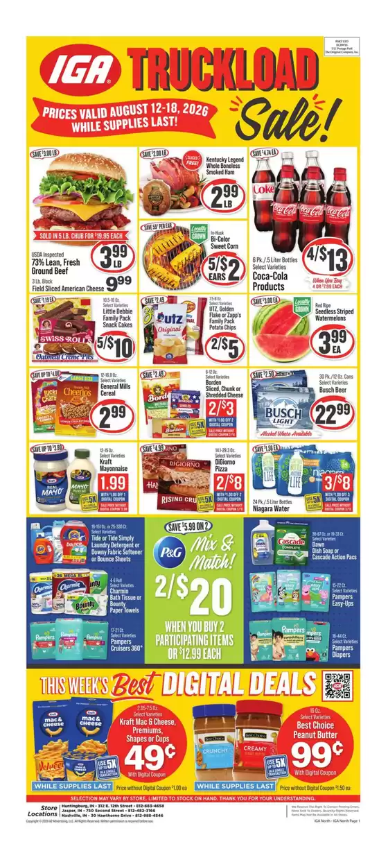IGA catalogue | Our best bargains | 2026-08-12T00:00:00.000Z - 2026-08-18T00:00:00.000Z
