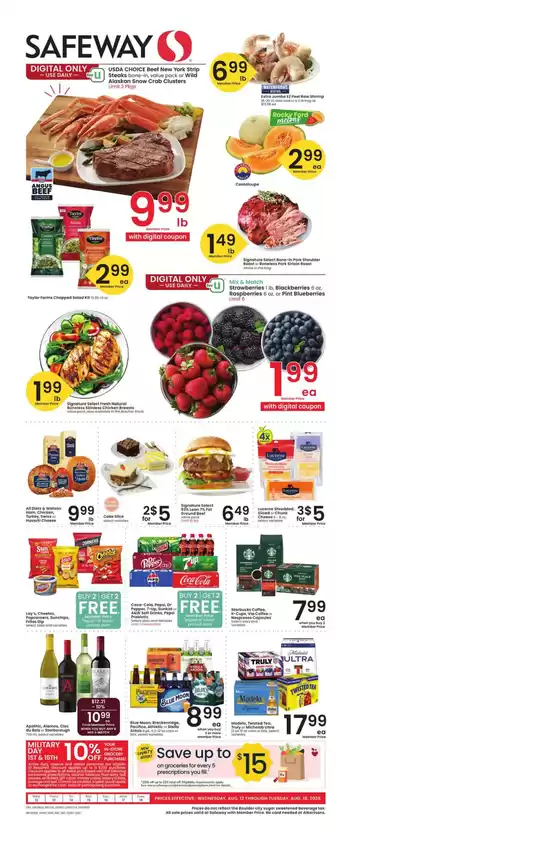 Safeway catalogue | Exclusive deals for our customers | 2026-08-12T00:00:00.000Z - 2026-08-18T00:00:00.000Z