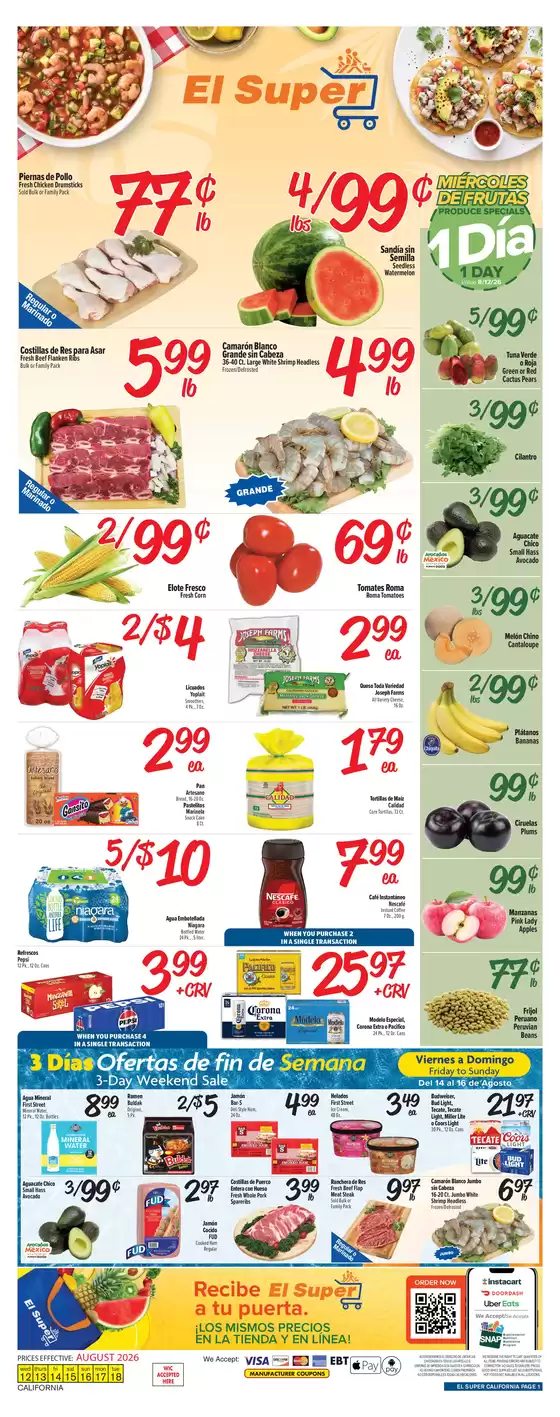 El Super catalogue | New offers to discover | 2026-08-12T00:00:00.000Z - 2026-08-18T00:00:00.000Z