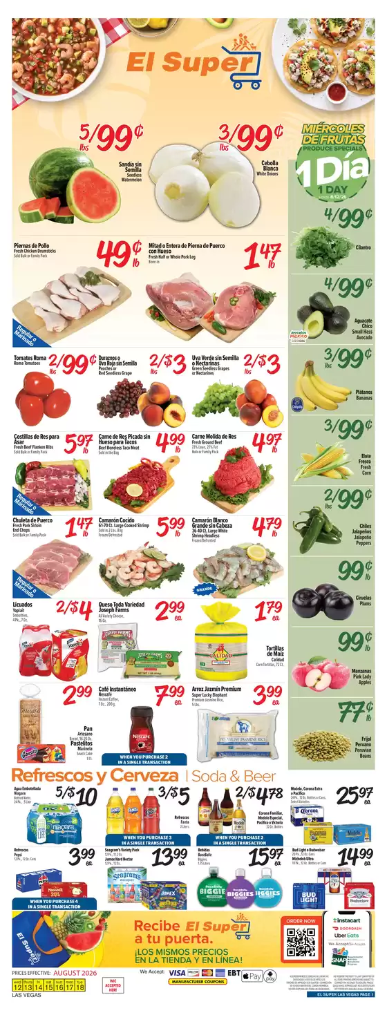El Super catalogue | Attractive special offers for everyone | 2026-08-12T00:00:00.000Z - 2026-08-18T00:00:00.000Z