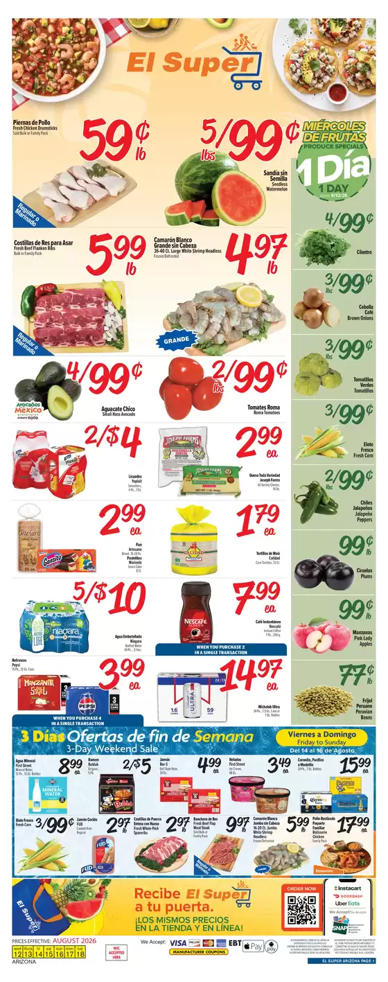 El Super catalogue | Top offers for all bargain hunters | 2026-08-12T00:00:00.000Z - 2026-08-18T00:00:00.000Z