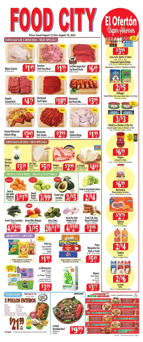 El Ahorro catalogue | Exclusive bargains | 2026-08-12T00:00:00.000Z - 2026-08-18T00:00:00.000Z