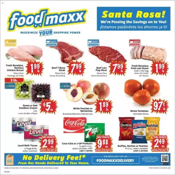 Foodmaxx catalogue | New offers to discover | 2026-08-12T00:00:00.000Z - 2026-08-25T00:00:00.000Z