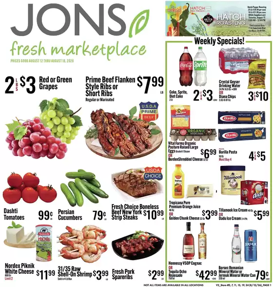Jons International catalogue | Great discounts on selected products | 2026-08-12T00:00:00.000Z - 2026-08-18T00:00:00.000Z