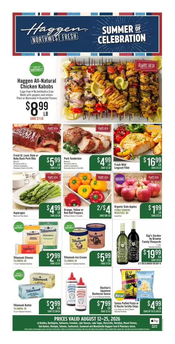 Haggen Food catalogue in Seattle WA | Weekly Flyer | 2026-08-12T00:00:00.000Z - 2026-08-25T00:00:00.000Z