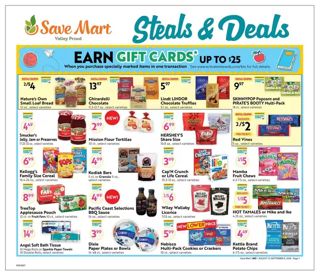 Save Mart catalogue | Online Savings Guide | 2026-08-12T00:00:00.000Z - 2026-09-08T00:00:00.000Z