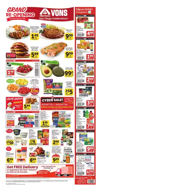Vons catalogue in San Diego CA | Weekly Ad - SoCal | 2026-08-12T00:00:00.000Z - 2026-08-18T00:00:00.000Z