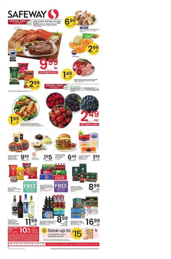Safeway catalogue | Current special promotions | 2026-08-12T00:00:00.000Z - 2026-08-18T00:00:00.000Z
