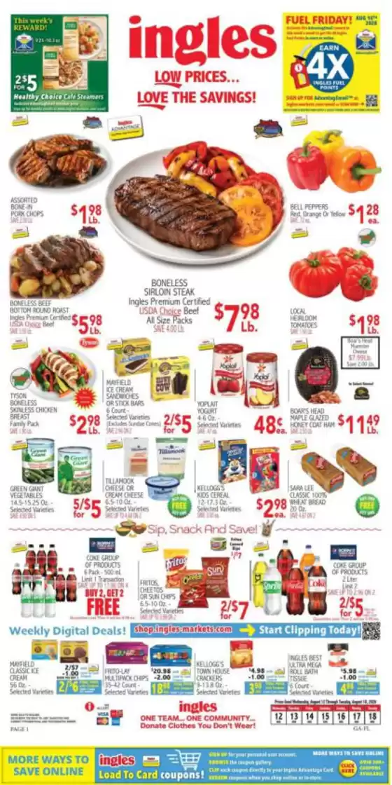 Ingles Markets catalogue | Current special promotions | 2026-09-21T00:00:00.000Z - 2026-10-03T00:00:00.000Z