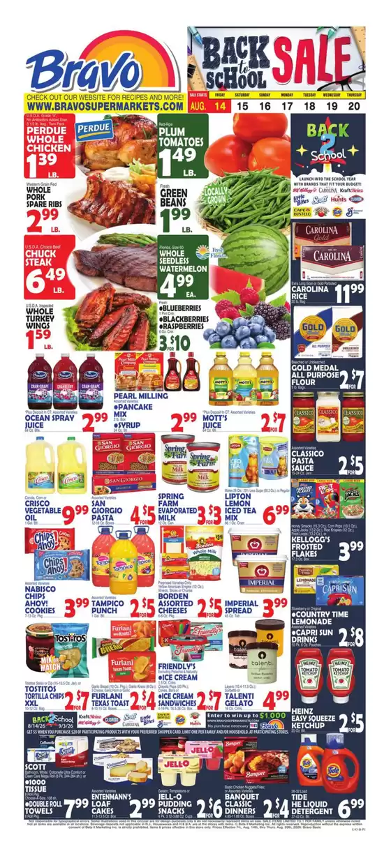 Bravo Supermarkets catalogue in Cambria Heights NY | Wide range of offers | 2026-08-14T00:00:00.000Z - 2026-08-20T00:00:00.000Z