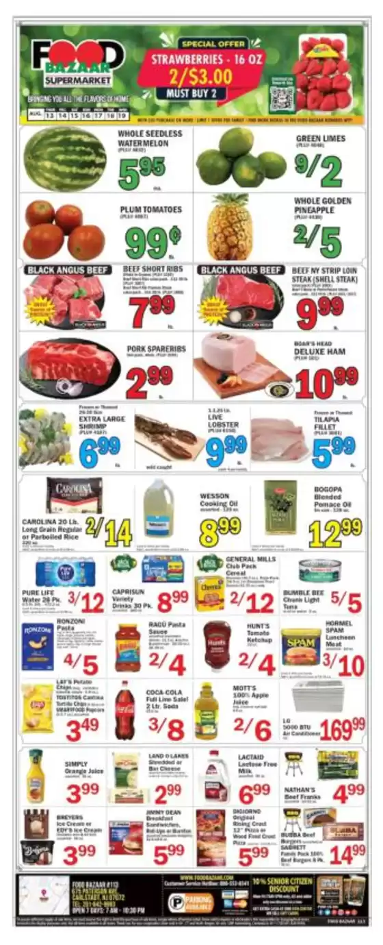 Food Bazaar catalogue | Offers for bargain hunters | 2026-08-13T00:00:00.000Z - 2026-08-19T00:00:00.000Z