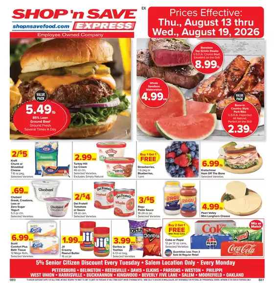 Shop 'n Save catalogue | Current bargains and offers | 2026-08-13T00:00:00.000Z - 2026-08-19T00:00:00.000Z