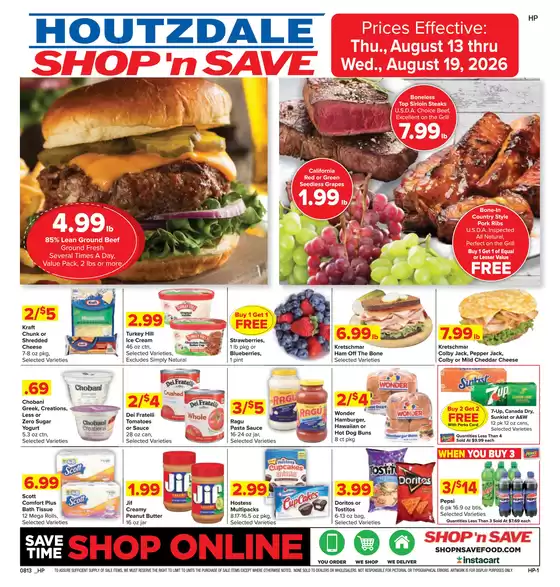 Shop 'n Save catalogue | Current special promotions | 2026-08-13T00:00:00.000Z - 2026-08-19T00:00:00.000Z