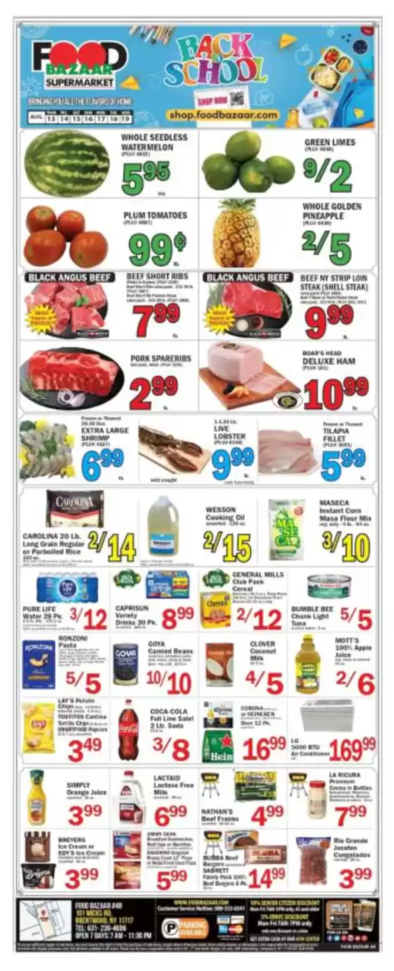 Food Bazaar catalogue | Top deals for all customers | 2026-08-13T00:00:00.000Z - 2026-08-19T00:00:00.000Z