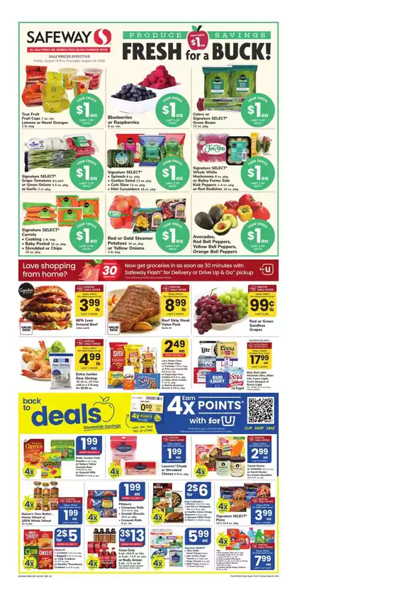 Safeway catalogue | Wide range of offers | 2026-08-14T00:00:00.000Z - 2026-08-20T00:00:00.000Z