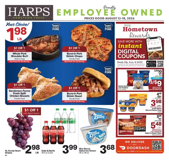 Harp's Market catalogue | Our best bargains | 2026-08-12T00:00:00.000Z - 2026-08-18T00:00:00.000Z