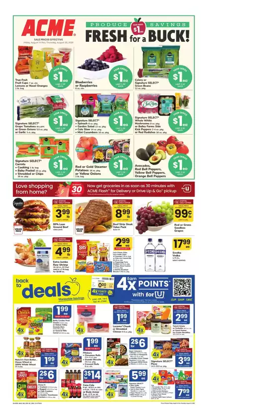 ACME catalogue in Mamaroneck NY | Weekly Ad | 2026-08-14T00:00:00.000Z - 2026-08-20T00:00:00.000Z