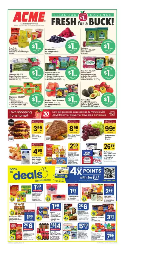 ACME catalogue in Nanuet NY | Weekly Ad | 2026-08-14T00:00:00.000Z - 2026-08-20T00:00:00.000Z