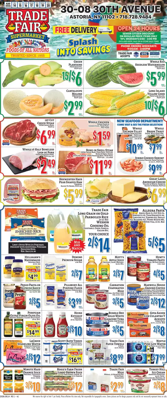 Trade Fair Supermarket catalogue | Trade Fair Supermarket weekly ad | 2026-08-14T00:00:00.000Z - 2026-08-20T00:00:00.000Z