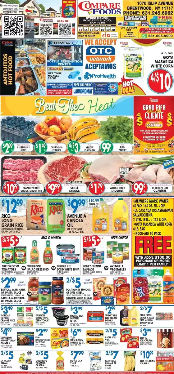 Compare Foods catalogue | Special offers for you | 2026-08-14T00:00:00.000Z - 2026-08-19T00:00:00.000Z