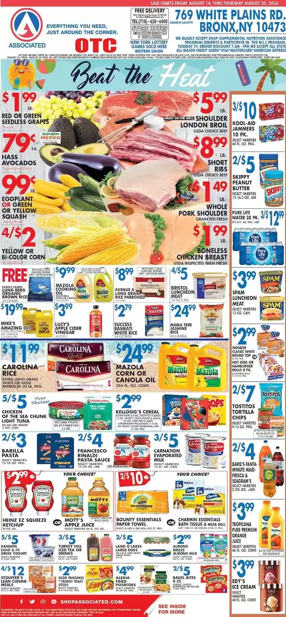 Associated catalogue | New offers to discover | 2026-08-14T00:00:00.000Z - 2026-08-20T00:00:00.000Z
