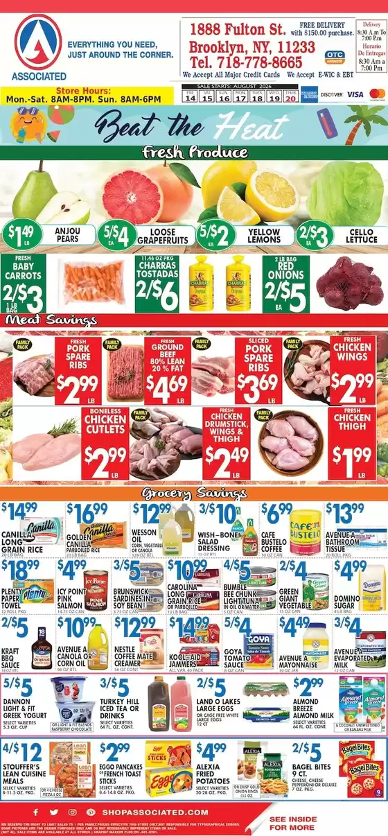 Associated catalogue | Top offers for all bargain hunters | 2026-08-14T00:00:00.000Z - 2026-08-20T00:00:00.000Z