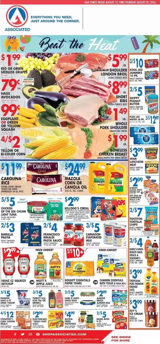 Associated catalogue | Wide range of offers | 2026-08-14T00:00:00.000Z - 2026-08-20T00:00:00.000Z