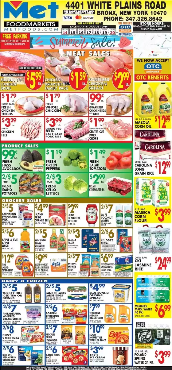 Met Foodmarkets catalogue | Attractive special offers for everyone | 2026-08-14T00:00:00.000Z - 2026-08-20T00:00:00.000Z
