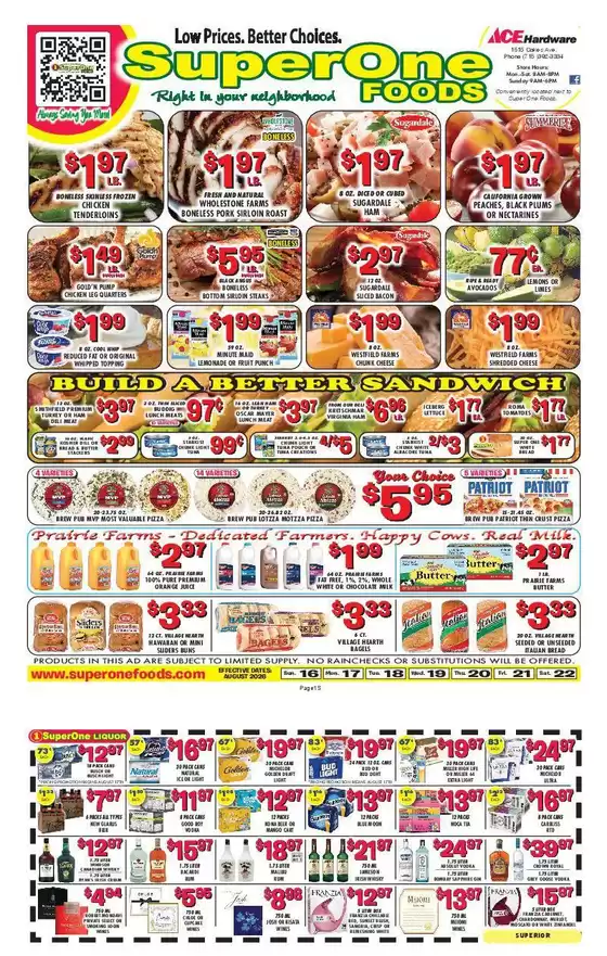 Super One Foods catalogue | Weekly Ad Savings | 2026-08-08T00:00:00.000Z - 2026-08-22T00:00:00.000Z