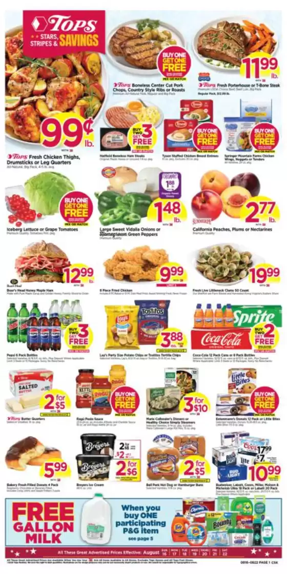 Tops catalogue | Our best bargains | 2026-08-16T00:00:00.000Z - 2026-08-22T00:00:00.000Z