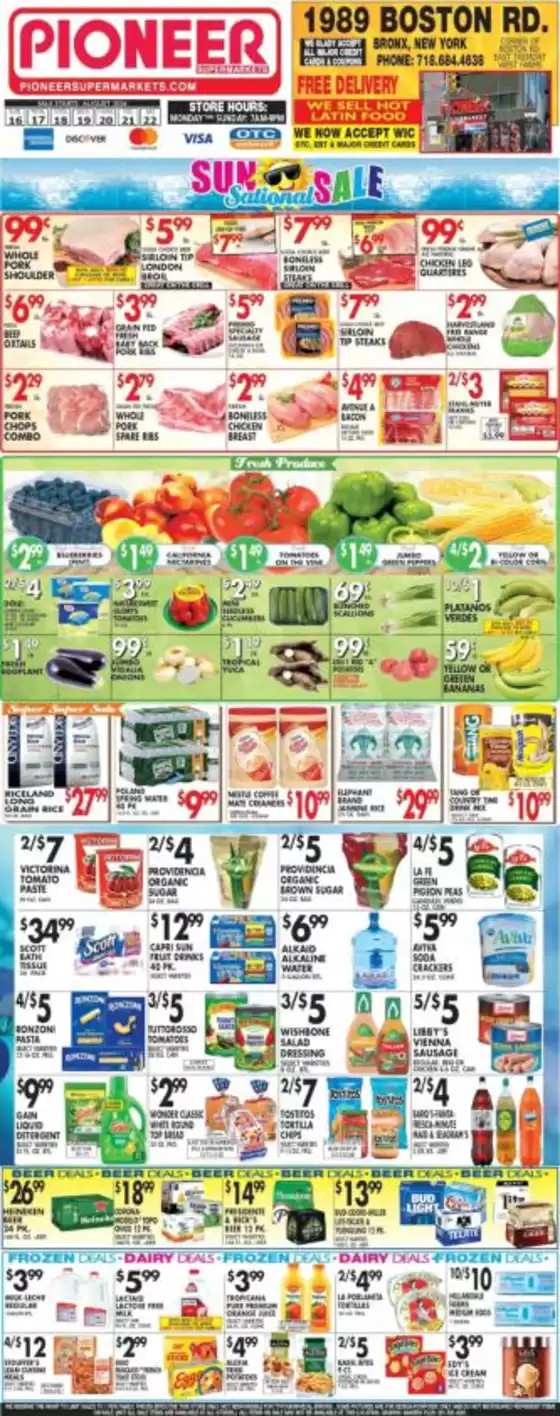 Pioneer Supermarkets catalogue in Mamaroneck NY | Exclusive bargains | 2026-08-16T00:00:00.000Z - 2026-08-22T00:00:00.000Z