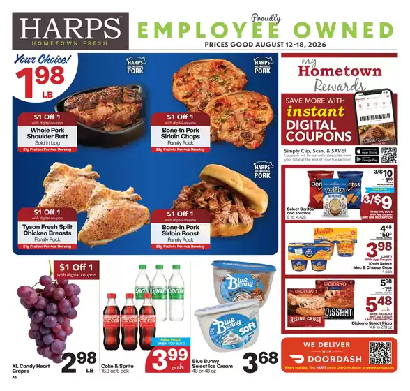 Harp's Market catalogue | Great offer for bargain hunters | 2026-08-12T00:00:00.000Z - 2026-08-18T00:00:00.000Z