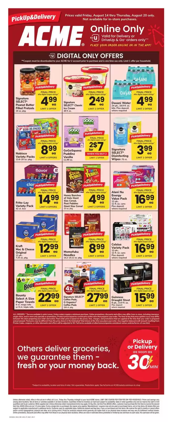 ACME catalogue in Little Neck NY | Acme Markets - SP | 2026-08-14T00:00:00.000Z - 2026-08-20T00:00:00.000Z
