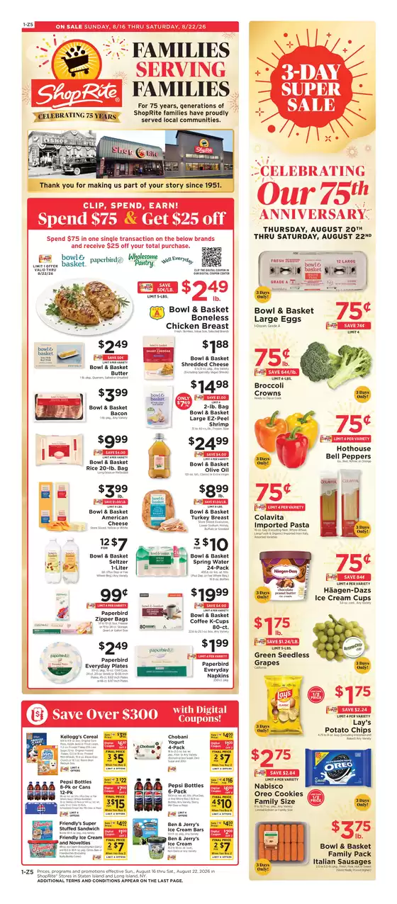 ShopRite catalogue in Stamford CT | Our best offers for you | 2026-08-13T00:00:00.000Z - 2026-08-22T00:00:00.000Z