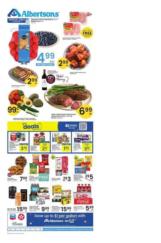 Albertsons catalogue | Attractive special offers for everyone | 2026-08-19T00:00:00.000Z - 2026-08-25T00:00:00.000Z