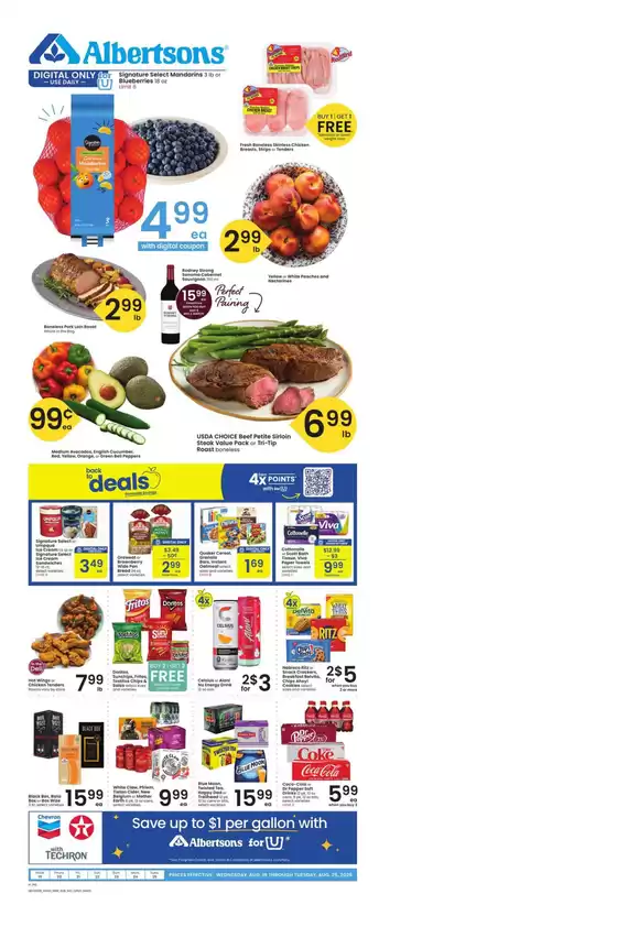 Albertsons catalogue | Discounts and promotions | 2026-08-19T00:00:00.000Z - 2026-08-25T00:00:00.000Z