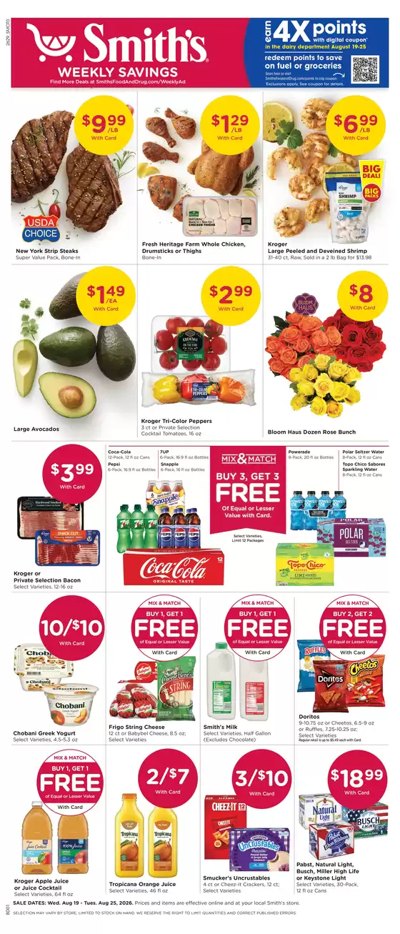 Smith's catalogue | Discounts and promotions | 2026-08-19T00:00:00.000Z - 2026-08-25T00:00:00.000Z