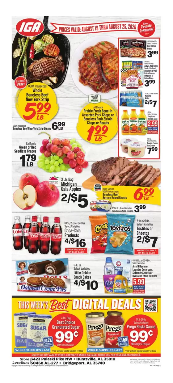IGA catalogue | Great offer for all customers | 2026-08-19T00:00:00.000Z - 2026-08-25T00:00:00.000Z