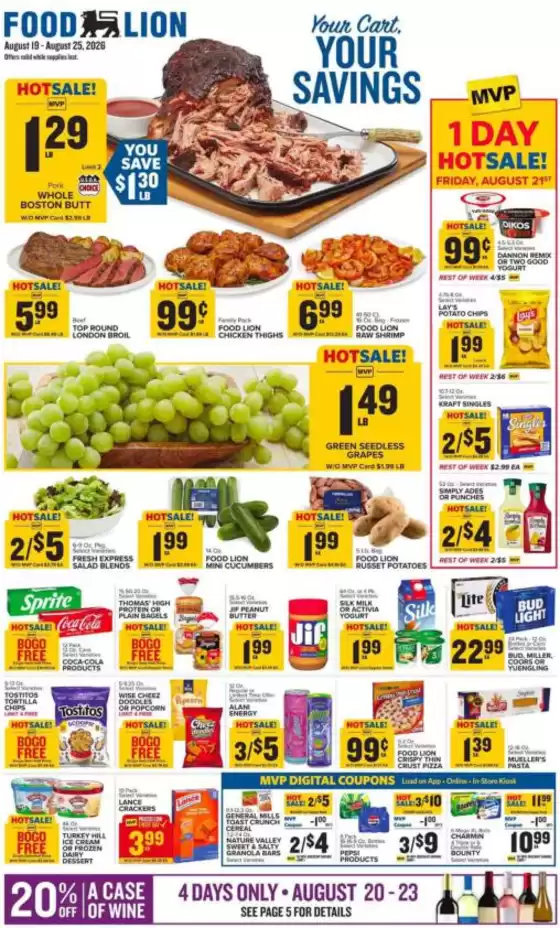 Food Lion catalogue in Brooklyn MD | Special offers for you | 2026-08-19T00:00:00.000Z - 2026-08-25T00:00:00.000Z