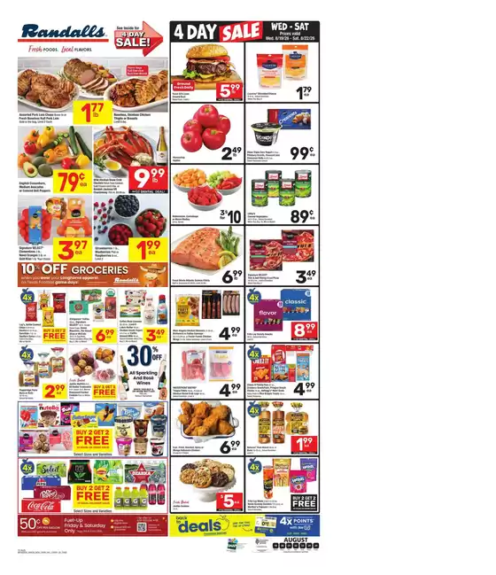 Randalls catalogue | Current special promotions | 2026-08-19T00:00:00.000Z - 2026-08-25T00:00:00.000Z