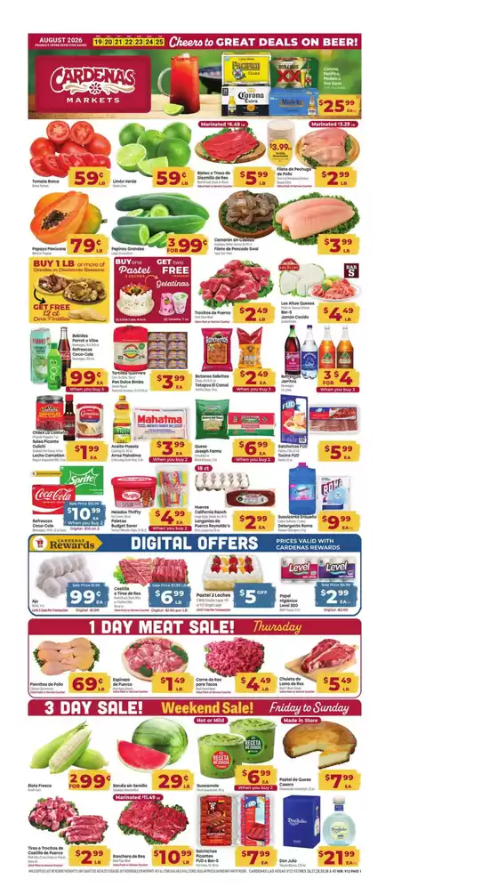 Cardenas catalogue | Top deals and discounts | 2026-08-19T00:00:00.000Z - 2026-08-25T00:00:00.000Z