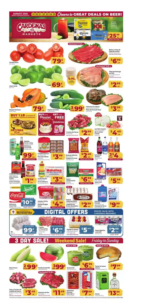 Cardenas catalogue | Our best bargains | 2026-08-19T00:00:00.000Z - 2026-08-25T00:00:00.000Z