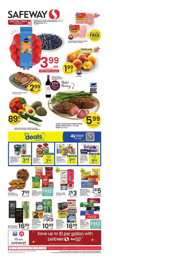 Safeway catalogue in Greeley CO | Attractive special offers for everyone | 2026-08-19T00:00:00.000Z - 2026-08-25T00:00:00.000Z