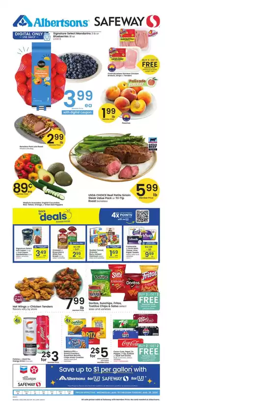 Safeway catalogue | Great offer for bargain hunters | 2026-08-19T00:00:00.000Z - 2026-08-25T00:00:00.000Z